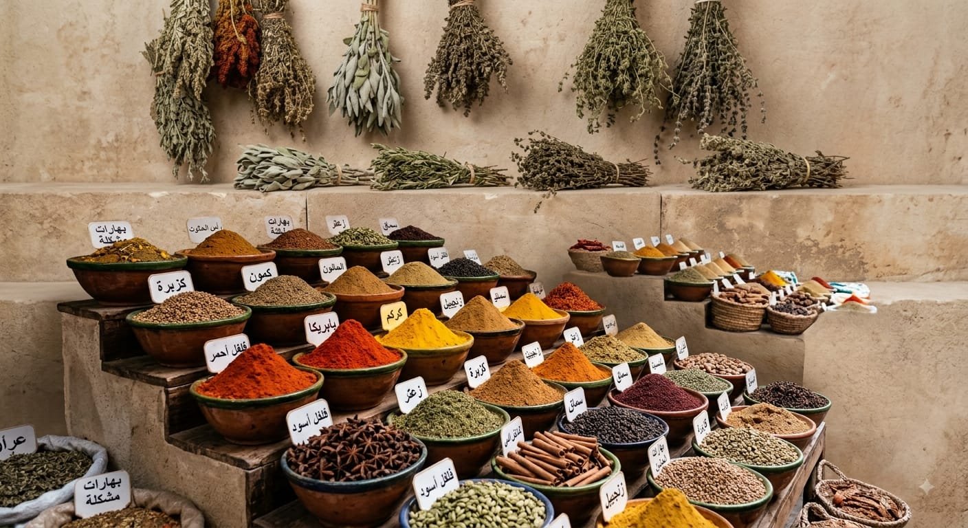 بهارات وتوابل